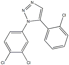  1-(3,4-Dichlorophenyl)-5-(2-chlorophenyl)-1H-1,2,3-triazole