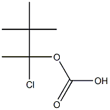 Carbonic acid tert-butyl(1-chloroethyl) ester 结构式