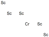ペンタスカンジウム-クロム 化学構造式