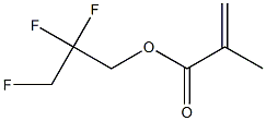 Methacrylic acid (2,2,3-trifluoropropyl) ester Struktur