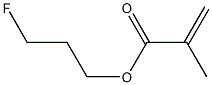Methacrylic acid (3-fluoropropyl) ester Struktur