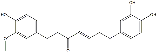 (E)-1-(3-Methoxy-4-hydroxyphenyl)-7-(3,4-dihydroxyphenyl)-4-hepten-3-one|