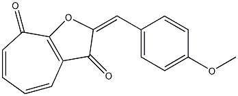 2-(4-Methoxybenzylidene)-2H-cyclohepta[b]furan-3,8-dione