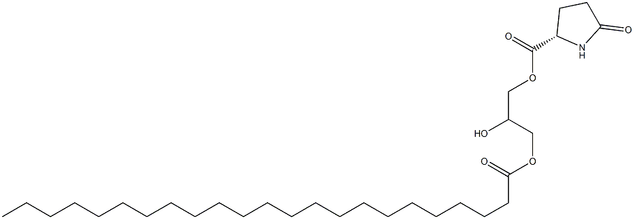 1-[(L-ピログルタモイル)オキシ]-2,3-プロパンジオール3-トリコサノアート 化学構造式