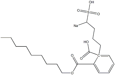Phthalic acid 1-nonyl 2-(4-sodiosulfobutyl) ester