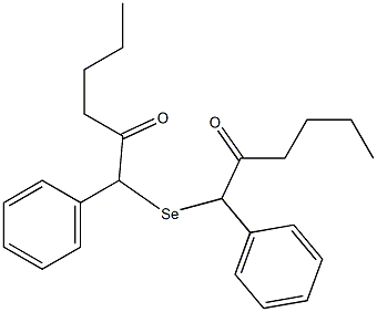 Valerylbenzyl selenide Structure
