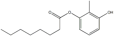 Octanoic acid 3-hydroxy-2-methylphenyl ester