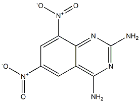 2,4-Diamino-6,8-dinitroquinazoline Structure