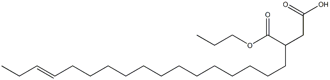 3-(14-Heptadecenyl)succinic acid 1-hydrogen 4-propyl ester|