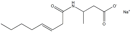 3-(3-Octenoylamino)butyric acid sodium salt