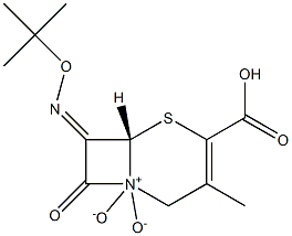 7-[(Z)-(tert-Butyloxy)imino]-3-methyl-4-carboxycepham-3-ene 1,1-dioxide