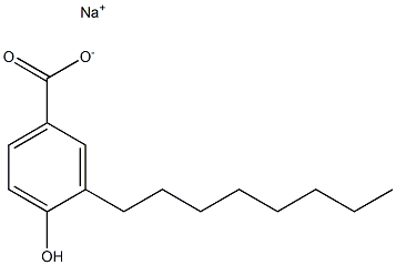 3-Octyl-4-hydroxybenzoic acid sodium salt
