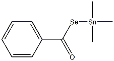Benzenecarboselenoic acid Se-(trimethylstannyl) ester