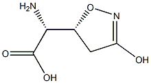 (2R)-2-Amino-2-[(5R)-3-hydroxy-4,5-dihydroisoxazole-5-yl]acetic acid|