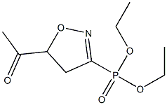 [(5-Acetyl-4,5-dihydroisoxazol)-3-yl]phosphonic acid diethyl ester|