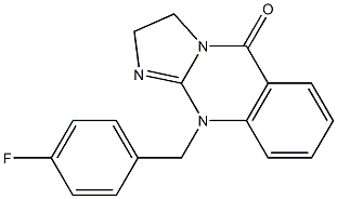 10-(4-Fluorophenylmethyl)-2,10-dihydroimidazo[2,1-b]quinazolin-5(3H)-one