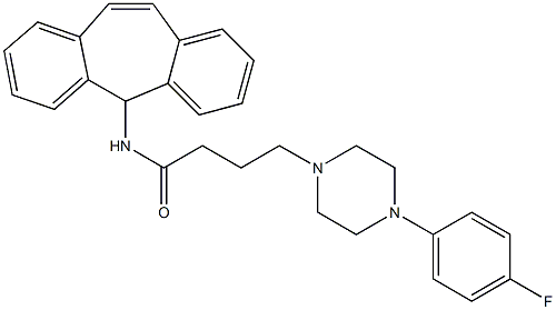 4-[4-(4-Fluorophenyl)-1-piperazinyl]-N-(5H-dibenzo[a,d]cyclohepten-5-yl)butyramide