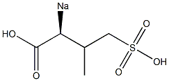 [S,(-)]-3-Methyl-2-sodiosulfobutyric acid