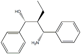 (1R,2S,3R)-3-Amino-2-ethyl-1,3-diphenylpropan-1-ol Structure