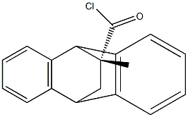 (11R)-9,10-Dihydro-11-methyl-9,10-ethanoanthracene-11-carboxylic acid chloride