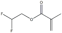Methacrylic acid (2,2-difluoroethyl) ester 结构式