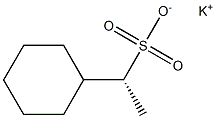 [R,(+)]-1-Cyclohexylethanesulfonic acid potassium salt