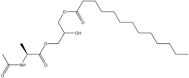 1-[(N-Acetyl-L-alanyl)oxy]-2,3-propanediol 3-tridecanoate