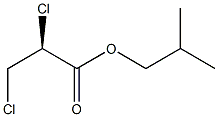 [S,(-)]-2,3-Dichloropropionic acid isobutyl ester Struktur