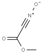 Methoxycarbonylmethanenitrile oxide Struktur