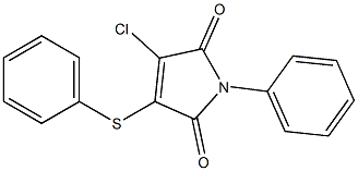 1-Phenyl-3-phenylthio-4-chloro-1H-pyrrole-2,5-dione