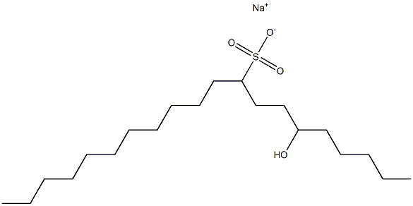 6-Hydroxyicosane-9-sulfonic acid sodium salt