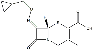 7-[(Z)-(Cyclopropylmethoxy)imino]-3-methylcepham-3-ene-4-carboxylic acid