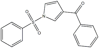 1-(Phenylsulfonyl)-3-benzoyl-1H-pyrrole Structure