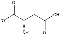 (S)-2-アミノブタンジオアート 化学構造式