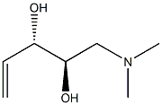 (2R,3S)-1-(Dimethylamino)-4-pentene-2,3-diol Struktur