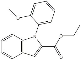 1-(2-Methoxyphenyl)-1H-indole-2-carboxylic acid ethyl ester