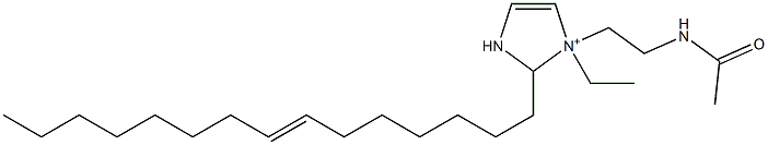 1-[2-(Acetylamino)ethyl]-1-ethyl-2-(7-pentadecenyl)-4-imidazoline-1-ium