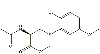 N-Acetyl-S-(2,5-dimethoxyphenyl)-L-cysteine methyl ester