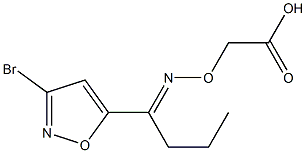 [[(E)-1-(3-Bromoisoxazol-5-yl)butylidene]aminooxy]acetic acid