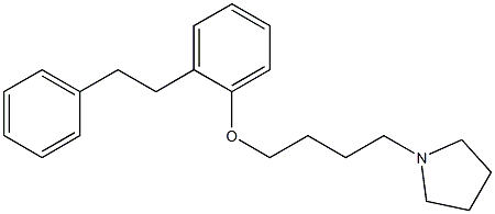 1-[4-[2-(2-Phenylethyl)phenoxy]butyl]pyrrolidine