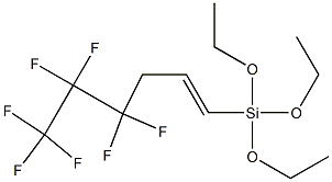 1-[Triethoxysilyl]-4,4,5,5,6,6,6-heptafluoro-1-hexene