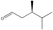 [R,(-)]-3,4-ジメチルバレルアルデヒド 化学構造式