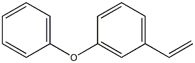 3-フェノキシスチレン 化学構造式