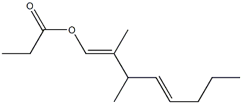 Propionic acid 2,3-dimethyl-1,4-octadienyl ester
