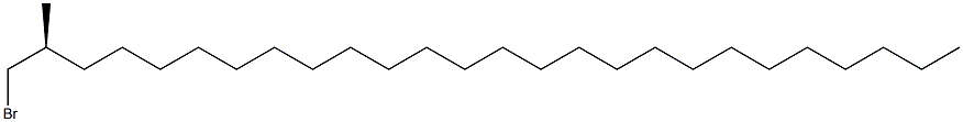 [S,(-)]-1-Bromo-2-methylhexacosane 结构式