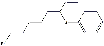 (3Z)-8-Bromo-3-(phenylthio)-1,3-octadiene|