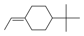 4-tert-Butyl-1-ethylidenecyclohexane Structure