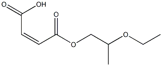 Maleic acid hydrogen 1-(2-ethoxypropyl) ester|