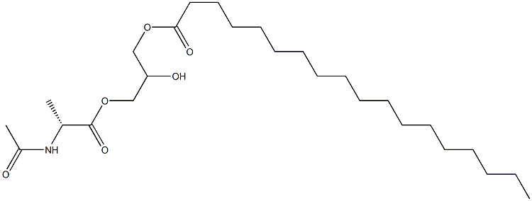 1-[(N-Acetyl-D-alanyl)oxy]-2,3-propanediol 3-octadecanoate