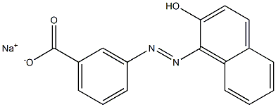 3-[(2-Hydroxy-1-naphthalenyl)azo]benzoic acid sodium salt|